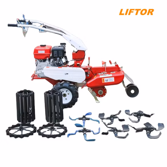기중기 손 강요 로토 경운기 경작자 회전하는 경운기 트랙터 튼튼한 철